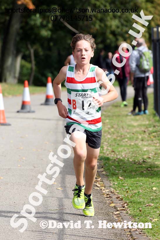 Boys under-15s, Northern Road Relays, Blackpool. Photo: David T. Hewitson/Sports for All Pics